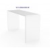 FixtureDisplays® Acrylic Plexiglass Clear Riser Set of Three 13804